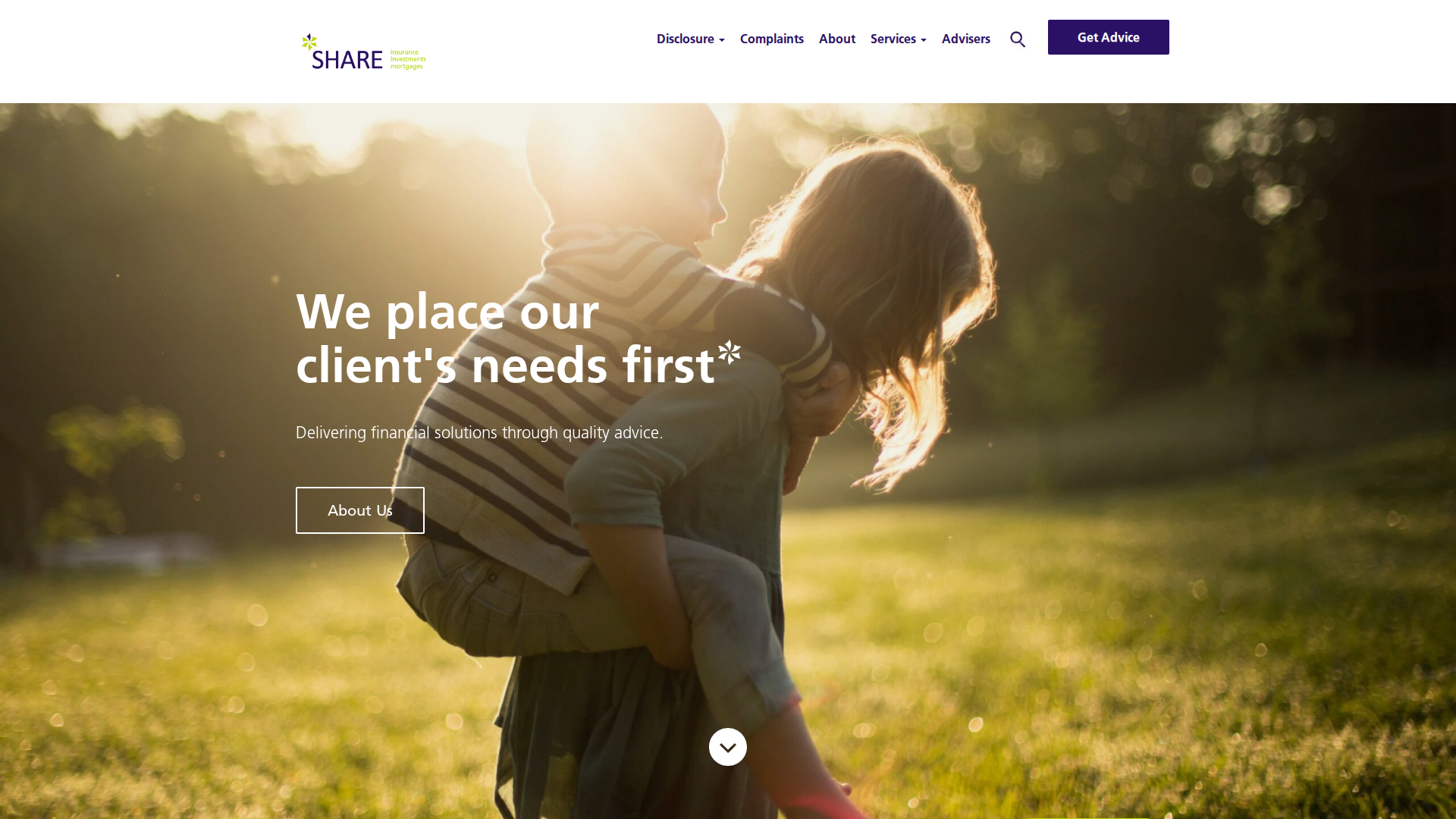 Website snapshot for Xclusive Insurance Limited t/a SHARE
