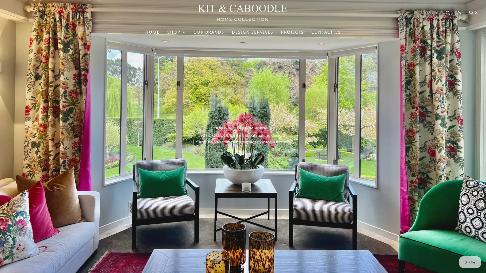 Website snapshot for Kit & Caboodle
