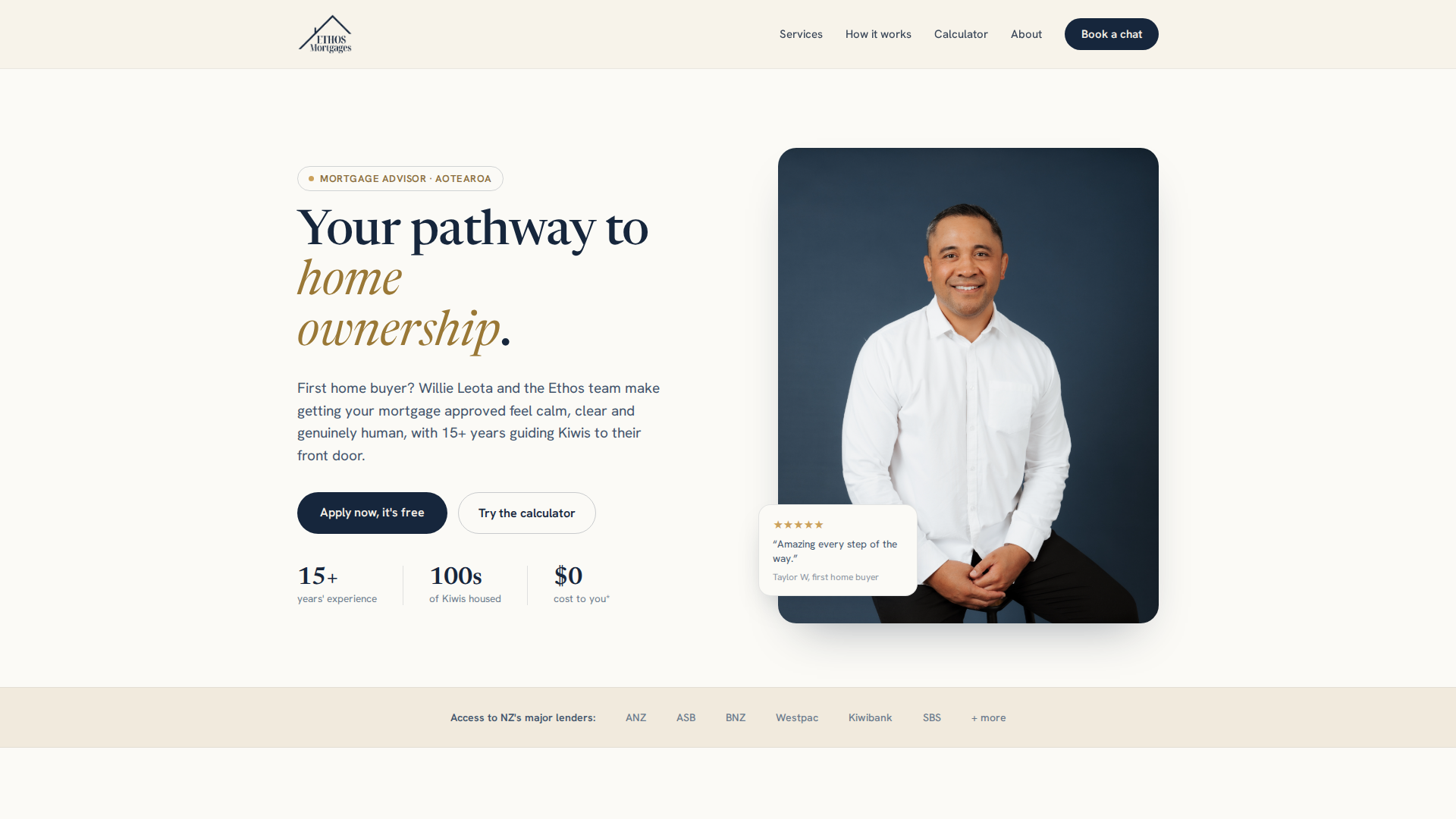 Website snapshot for Willie Leota