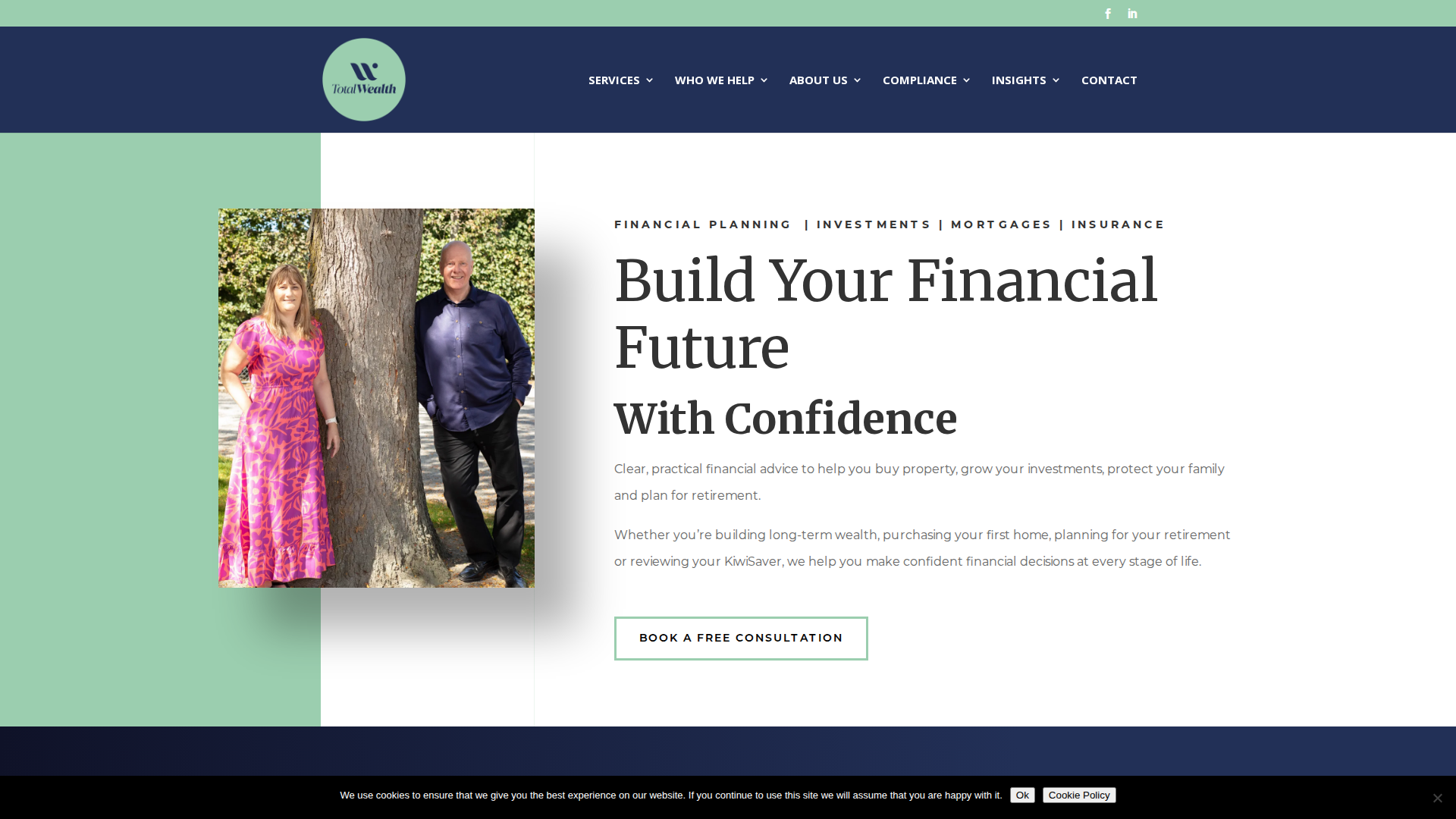 Website snapshot for Total Wealth Limited