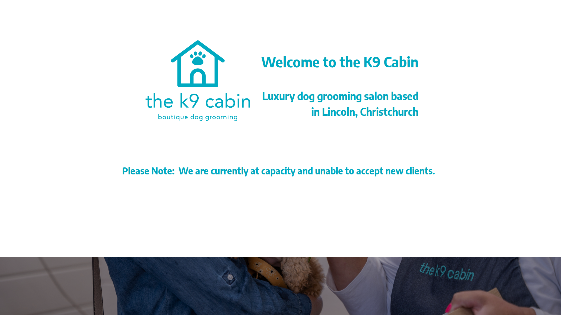Website snapshot for The K9 Cabin