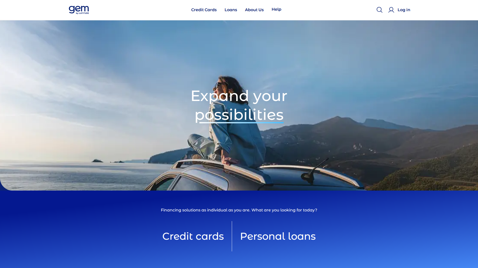 Website snapshot for Gem Finance