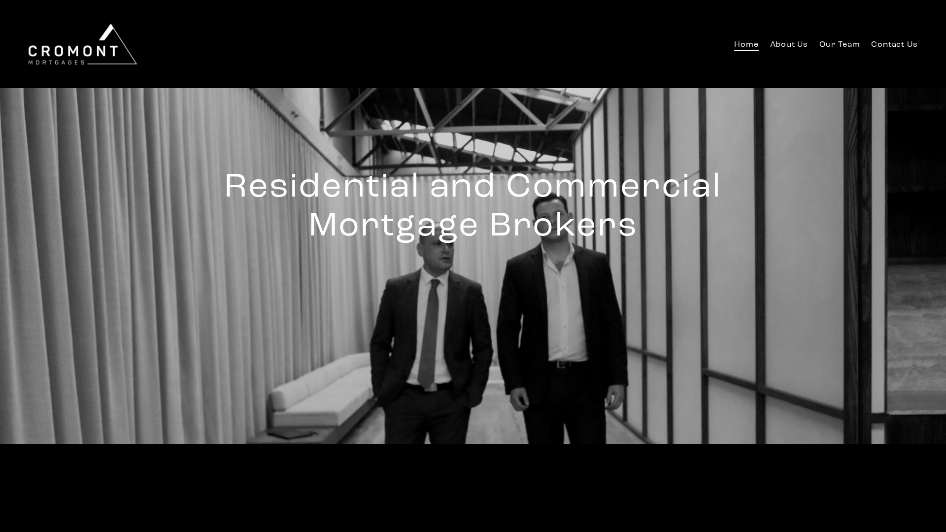 Website snapshot for Cromont Mortgages