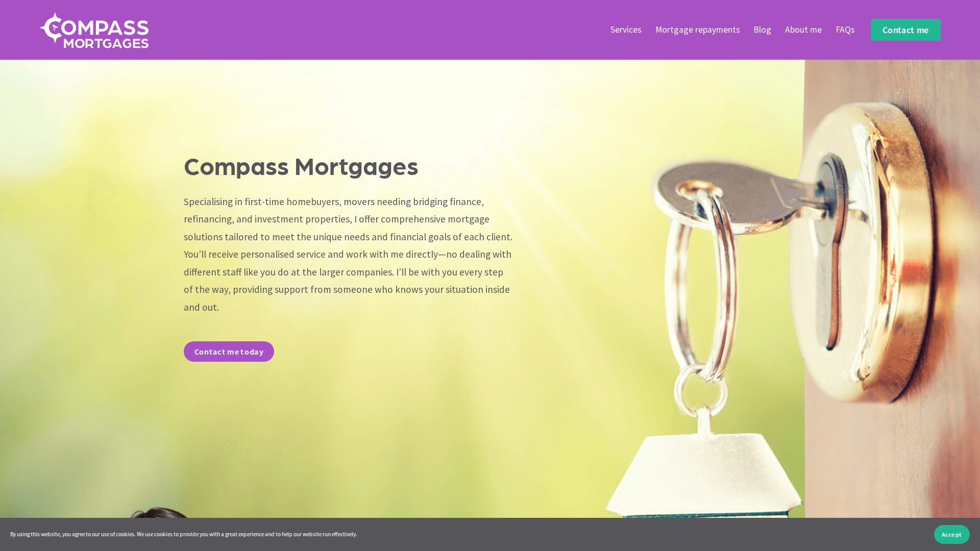 Website snapshot for Helen Stuart - Compass Mortgages