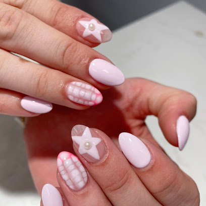 Golden nails and spa