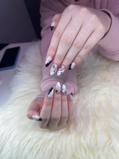Cherry Blossom Nails