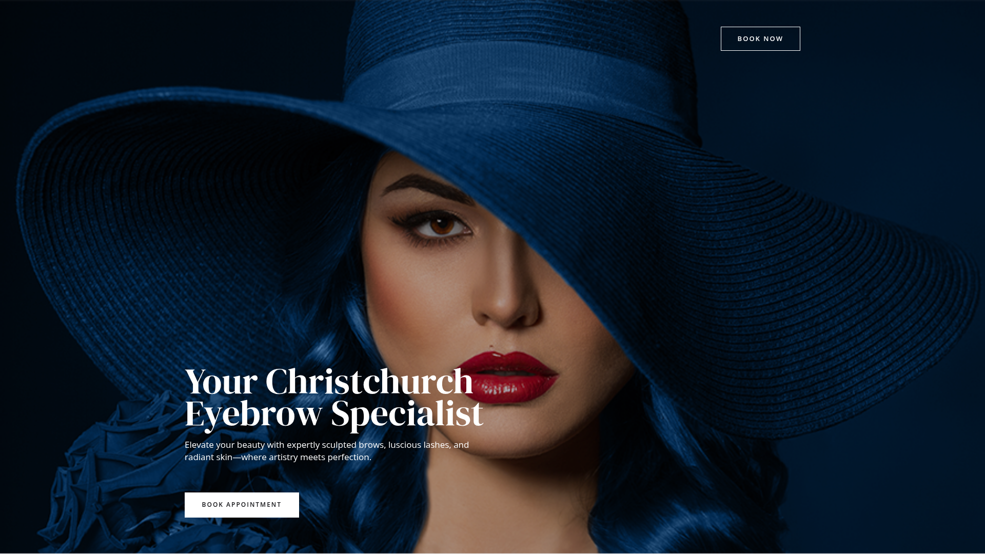 Website snapshot for Browtique