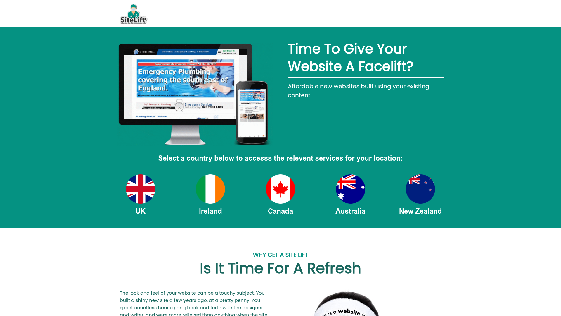 Website snapshot for Ink Cosmetic Studio